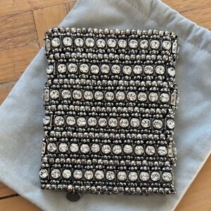 Philippe Audibert Paris Silver Beaded bracelet really cute